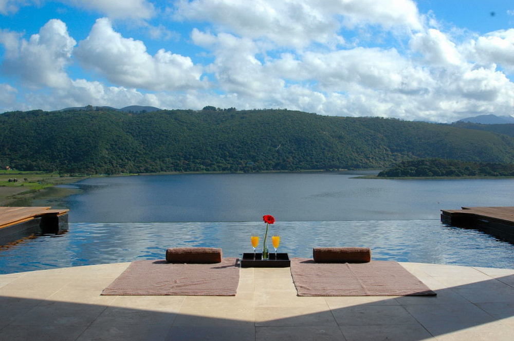 Lodge On The Lake And Wellness Spa Wildernis Exterior foto